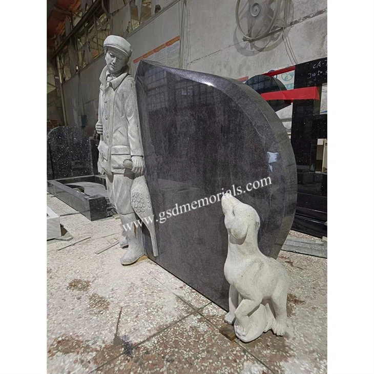 Bahama Blue Bespoke Made Hunter with Dog