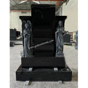 UK Style Scroll Headstone Angel U Ġesù